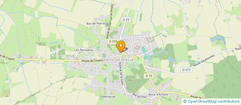 localisation de l'entreprise COMMUNE DE FRETTERANS  FRETTERANS