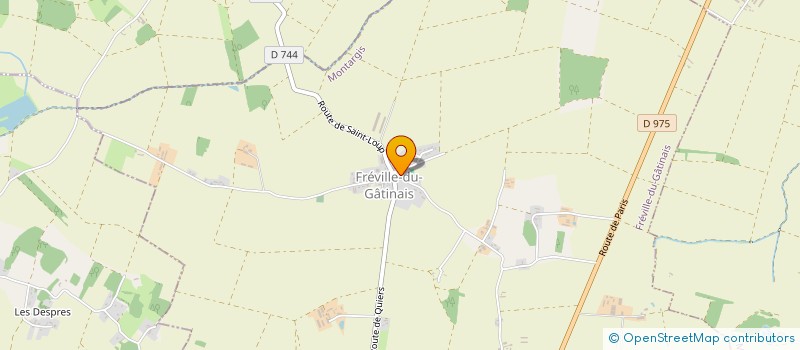 localisation de l'entreprise COMMUNE DE FREVILLE DU GATINAIS à FREVILLE-DU-GATINAIS