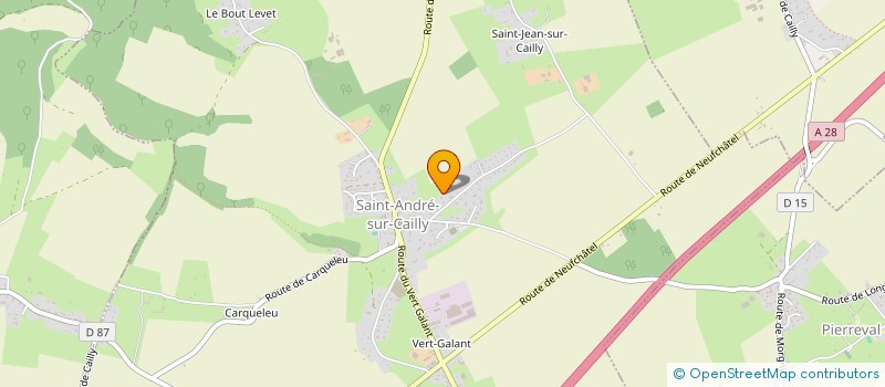 localisation de l'entreprise COMMUNE DE FRICHEMESNIL  FRICHEMESNIL