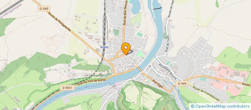 localisation de l'entreprise COMMUNE DE FROMELENNES  FROMELENNES