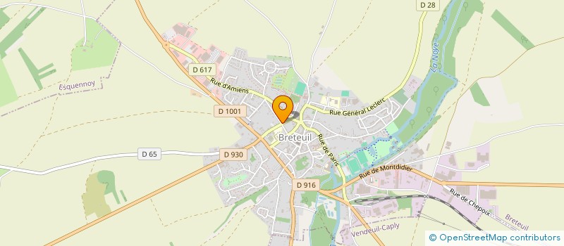 localisation de l'entreprise COMMUNE DE GANNES  GANNES