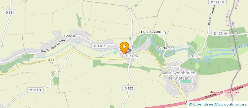 localisation de l'entreprise COMMUNE DE GARANCIERES EN BEAUCE à GARANCIERES-EN-BEAUCE