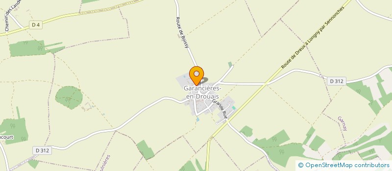 localisation de l'entreprise COMMUNE DE GARANCIERES EN DROUAIS à GARANCIERES-EN-DROUAIS