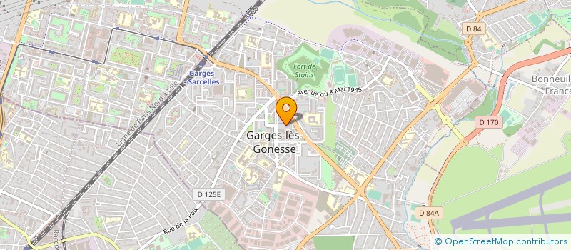 localisation de l'entreprise COMMUNE DE GARGES-LES-GONESSE à GARGES-LES-GONESSE