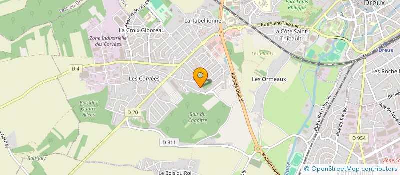 localisation de l'entreprise COMMUNE DE GARNAY à GARNAY