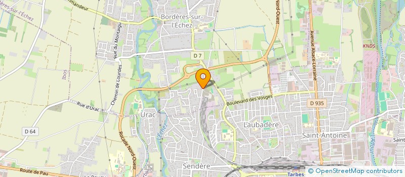 localisation de l'entreprise COMMUNE DE GAYAN  GAYAN