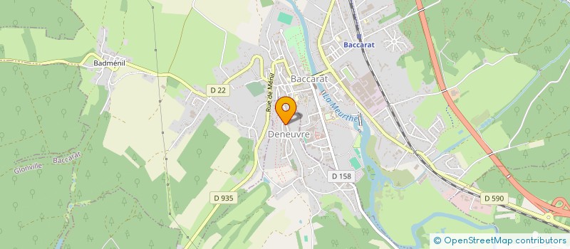 localisation de l'entreprise COMMUNE DE GELACOURT  GELACOURT