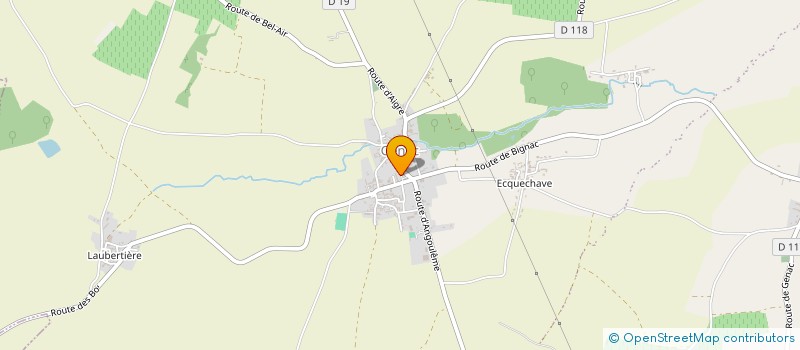 localisation de l'entreprise COMMUNE DE GENAC-BIGNAC à GENAC-BIGNAC