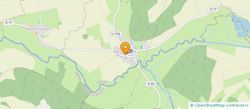 localisation de l'entreprise COMMUNE DE GERBECOURT  GERBECOURT