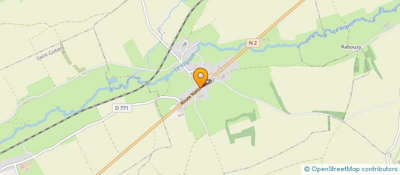 localisation de l'entreprise COMMUNE DE GERCY  GERCY