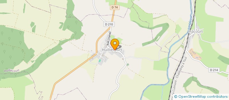 localisation de l'entreprise COMMUNE DE GERMAINVILLIERS à GERMAINVILLIERS