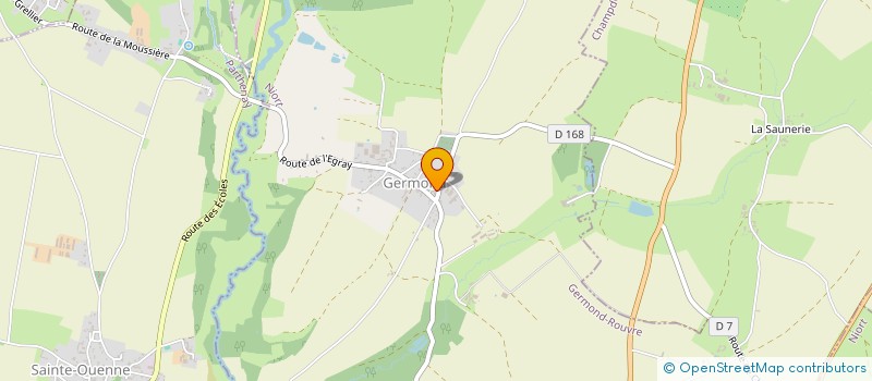 localisation de l'entreprise COMMUNE DE GERMOND ROUVRE  GERMOND-ROUVRE