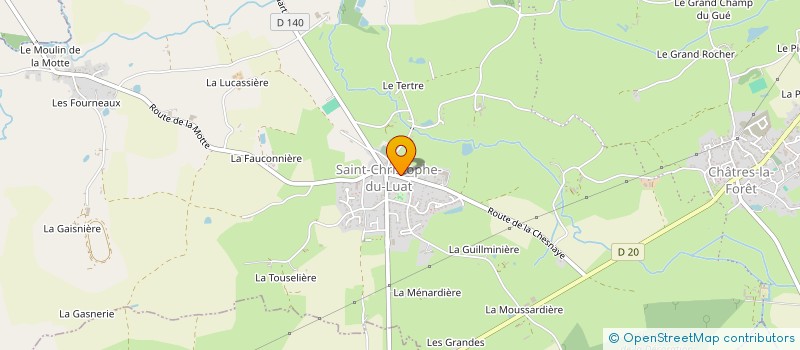 localisation de l'entreprise COMMUNE DE GESNES à GESNES
