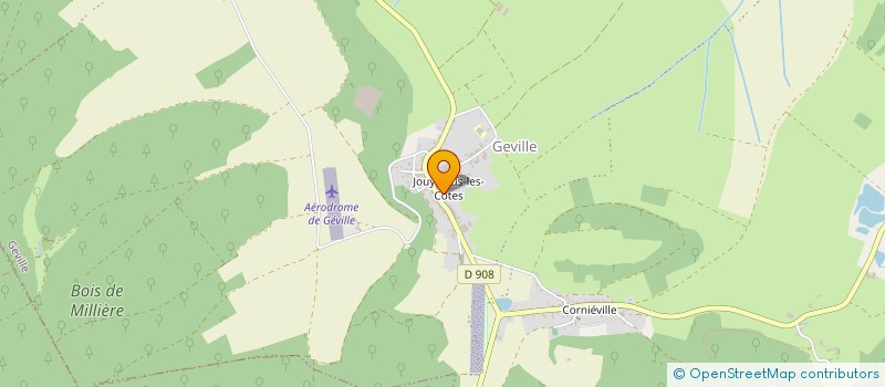 localisation de l'entreprise COMMUNE DE GEVILLE à GEVILLE