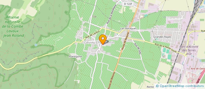 localisation de l'entreprise COMMUNE DE GEVREY-CHAMBERTIN  GEVREY-CHAMBERTIN