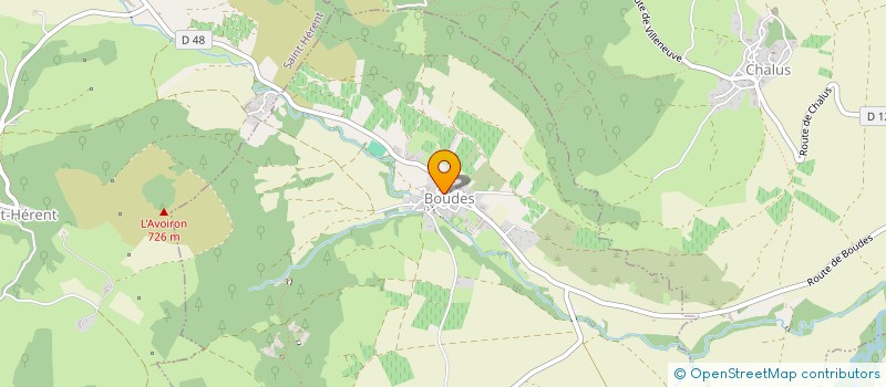 localisation de l'entreprise COMMUNE DE GIGNAT  GIGNAT