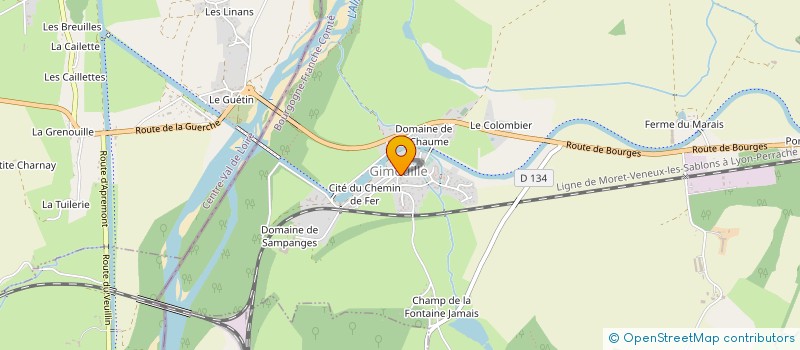 localisation de l'entreprise COMMUNE DE GIMOUILLE à GIMOUILLE