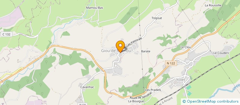 localisation de l'entreprise COMMUNE DE GIOU DE MAMOU à GIOU-DE-MAMOU