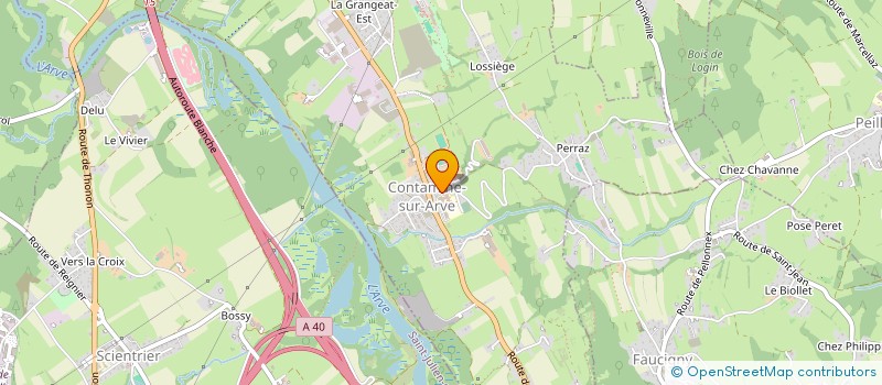 localisation de l'entreprise COMMUNE DE GLIERES-VAL-DE-BORNE à GLIERES-VAL-DE-BORNE