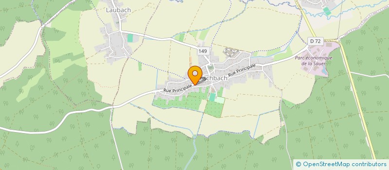 localisation de l'entreprise COMMUNE DE GOERSDORF  GRSDORF