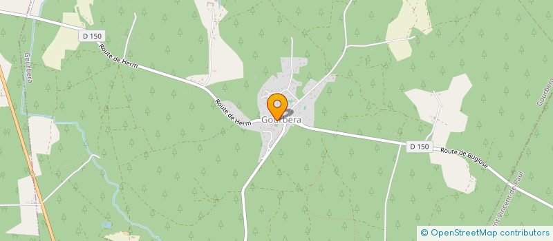 localisation de l'entreprise COMMUNE DE GOURBERA  GOURBERA