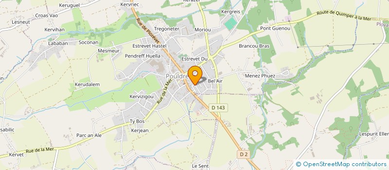 localisation de l'entreprise COMMUNE DE GOURLIZON  GOURLIZON