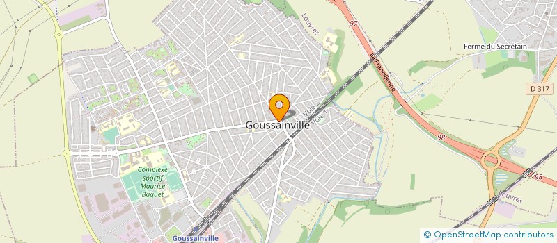 localisation de l'entreprise COMMUNE DE GOUSSAINVILLE à GOUSSAINVILLE