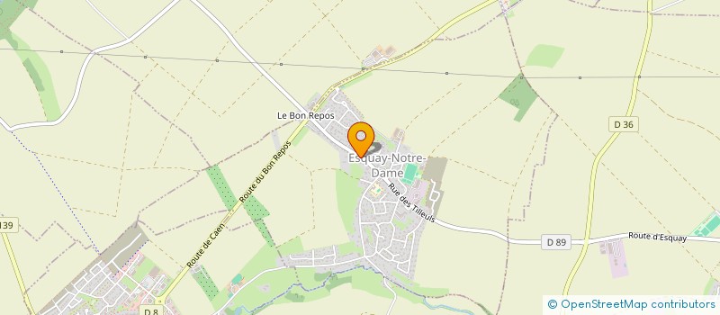 localisation de l'entreprise COMMUNE DE GRAINVILLE SUR ODON  GRAINVILLE-SUR-ODON