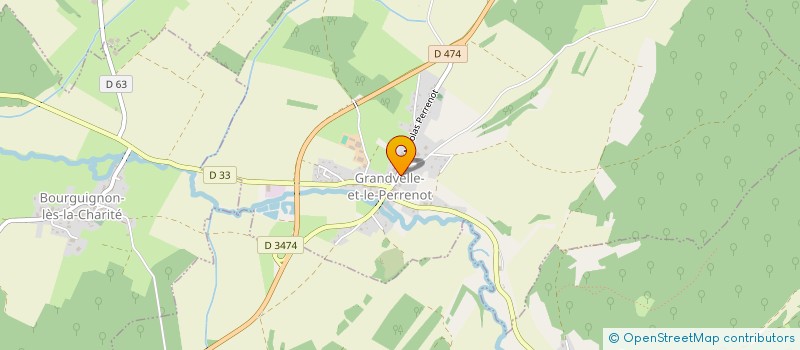 localisation de l'entreprise COMMUNE DE GRANDVELLE ET LE PERRENOT  GRANDVELLE-ET-LE-PERRENOT