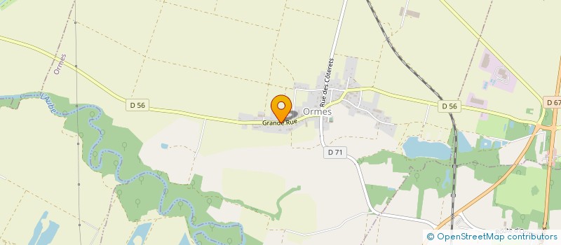 localisation de l'entreprise COMMUNE DE GRANDVILLE  GRANDVILLE