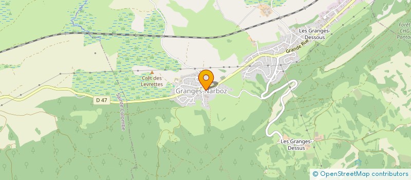 localisation de l'entreprise COMMUNE DE GRANGES-NARBOZ à GRANGES-NARBOZ
