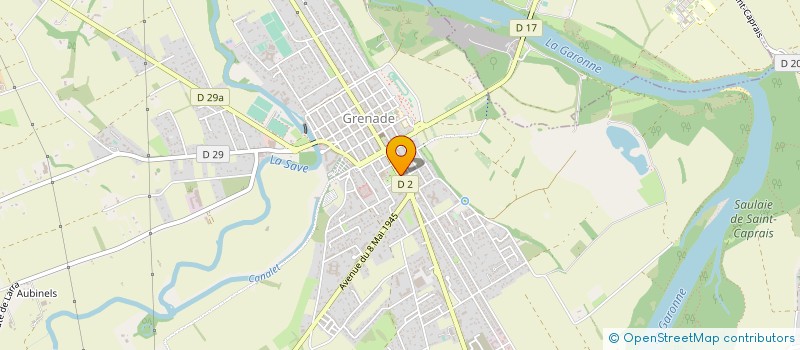 localisation de l'entreprise COMMUNE DE GRENADE à GRENADE