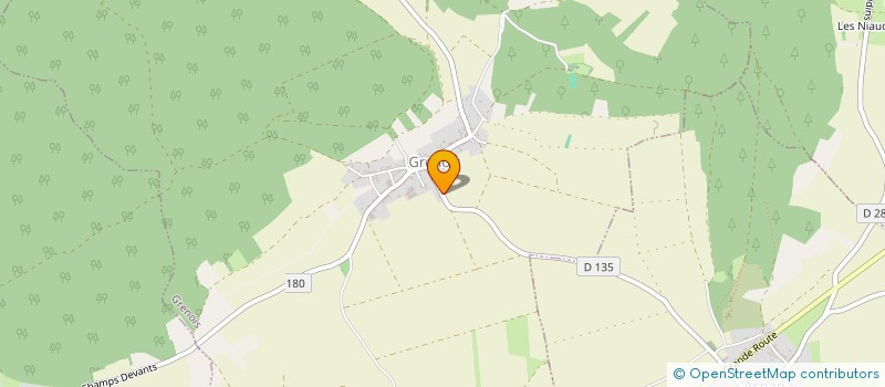 localisation de l'entreprise COMMUNE DE GRENOIS à GRENOIS