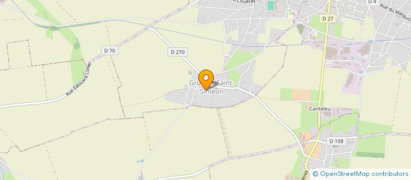 localisation de l'entreprise COMMUNE DE GRUCHET SAINT SIMEON  GRUCHET-SAINT-SIMEON