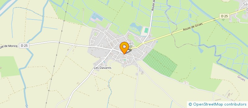 localisation de l'entreprise COMMUNE DE GRUES à GRUES