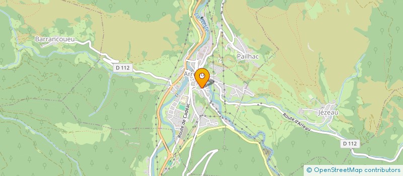 localisation de l'entreprise COMMUNE DE GUCHEN  GUCHEN