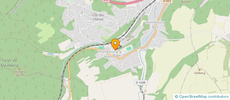 localisation de l'entreprise COMMUNE DE GUENVILLER  GUENVILLER