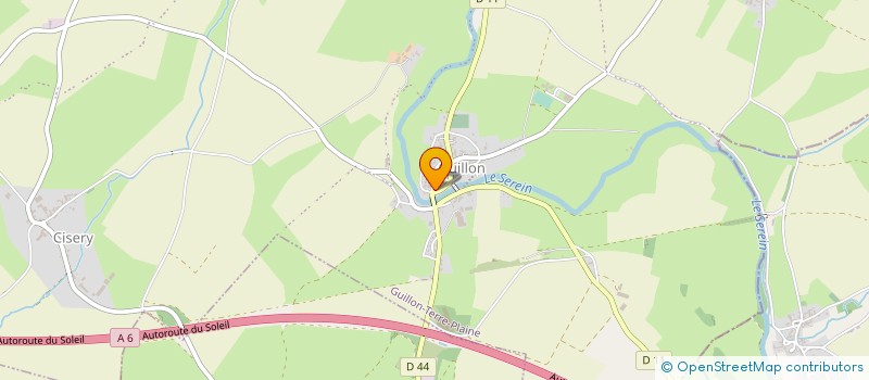 localisation de l'entreprise COMMUNE DE GUILLON-TERRE-PLAINE à GUILLON-TERRE-PLAINE