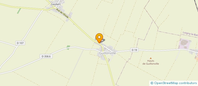 localisation de l'entreprise COMMUNE DE GUILLONVILLE à GUILLONVILLE