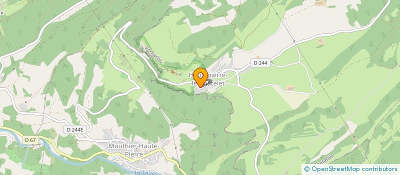 localisation de l'entreprise COMMUNE DE GUYANS DURNES  GUYANS-DURNES