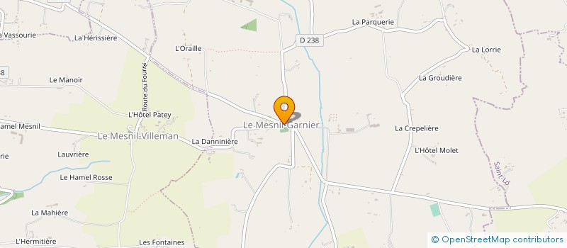 localisation de l'entreprise COMMUNE DE HAMBYE  HAMBYE