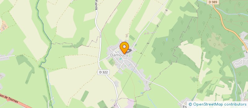 localisation de l'entreprise COMMUNE DE HAUDRECY  HAUDRECY