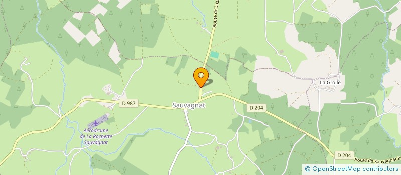 localisation de l'entreprise COMMUNE DE HERMENT  HERMENT