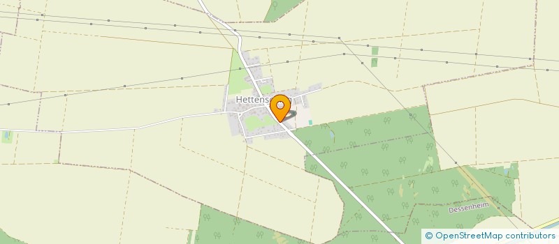 localisation de l'entreprise COMMUNE DE HETTENSCHLAG  HETTENSCHLAG