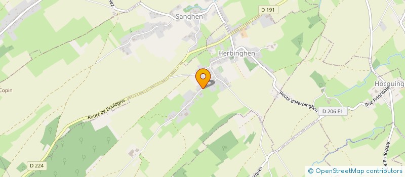 localisation de l'entreprise COMMUNE DE HOCQUINGHEN  HOCQUINGHEN