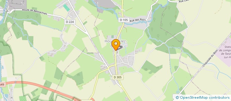 localisation de l'entreprise COMMUNE DE HOUDAIN LEZ BAVAY à HOUDAIN-LEZ-BAVAY