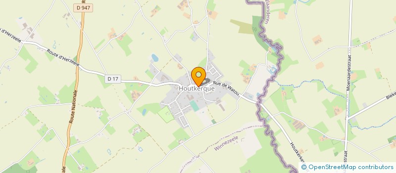 localisation de l'entreprise COMMUNE DE HOUTKERQUE à HOUTKERQUE