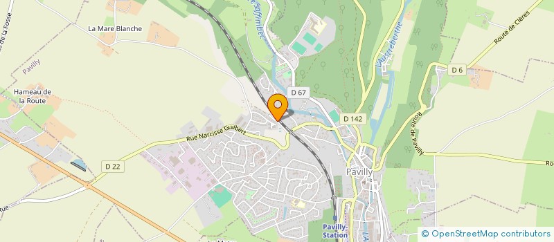 localisation de l'entreprise COMMUNE DE HUGLEVILLE EN CAUX  HUGLEVILLE-EN-CAUX