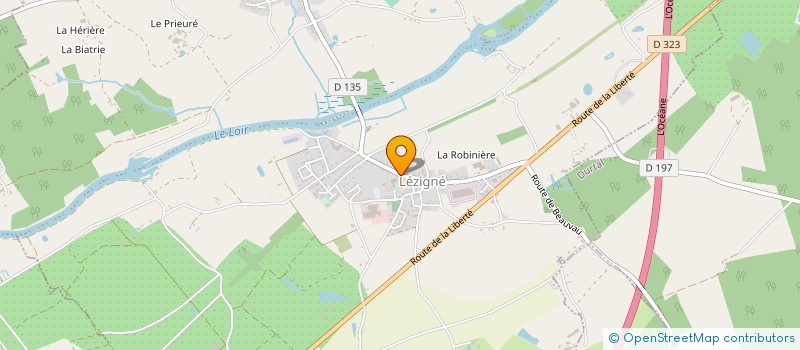 localisation de l'entreprise COMMUNE DE HUILLE-LEZIGNE  HUILLE-LEZIGNE