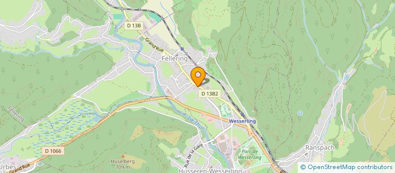 localisation de l'entreprise COMMUNE DE HUSSEREN WESSERLING  HUSSEREN-WESSERLING